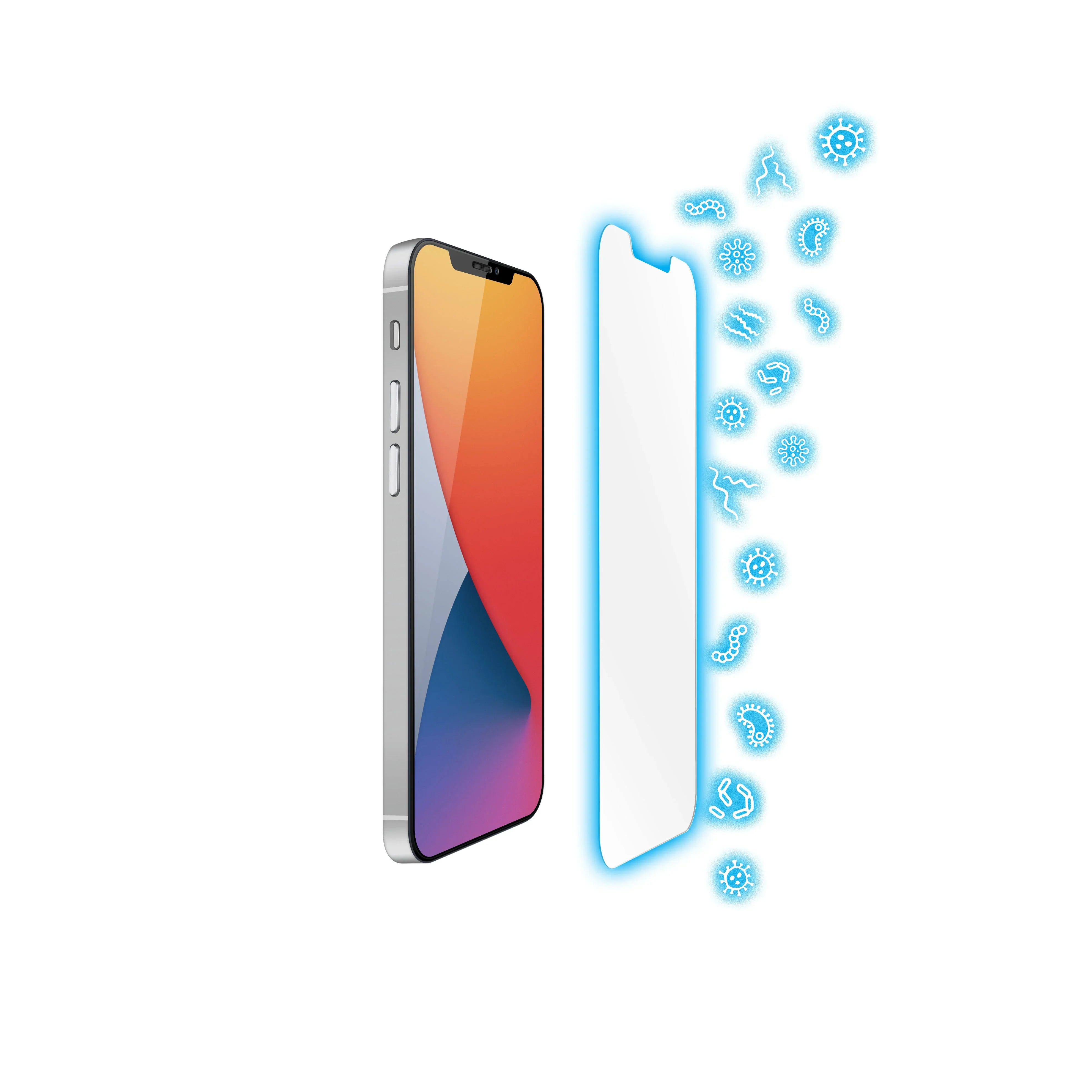 Torrii Bodyglass Anti-Bacterial Coating For iPhone 12 Mini - Clear - Tashqila Torrii Bodyglass Anti-Bacterial Coating For iPhone 12 Mini - Clear - Tashqila